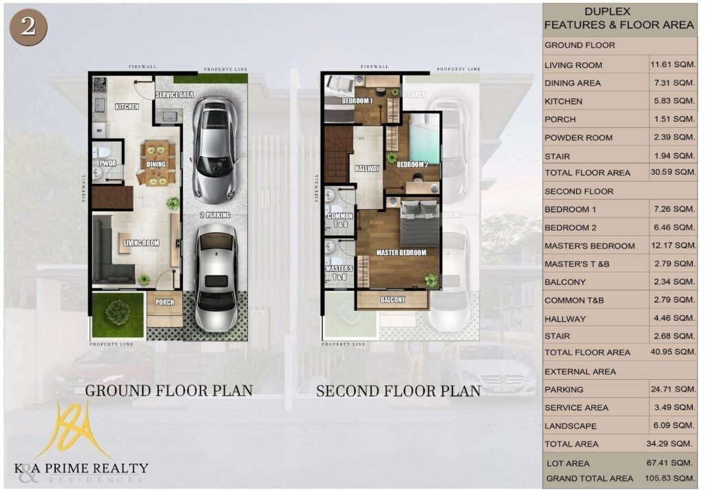 UNIT-B-DUPLEX-MARIGOLD-RESIDENCES Floor Plan - MyPropertyDepot.net