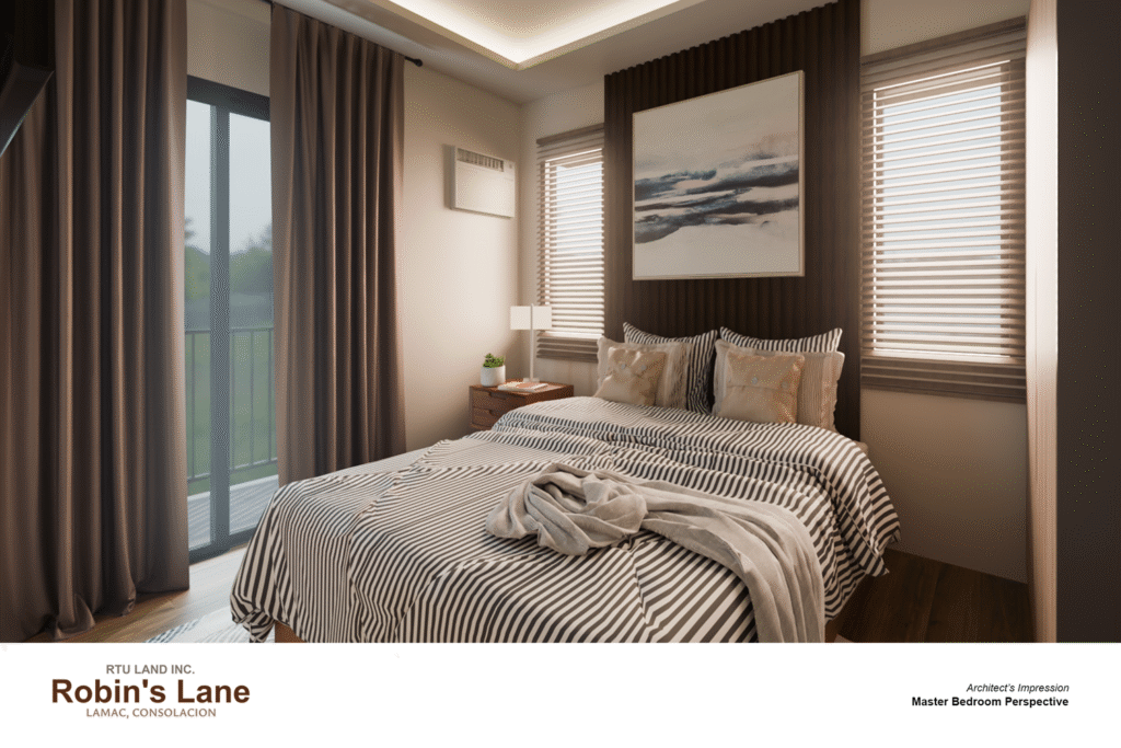 Master Bedroom Perspective - My Property Depot