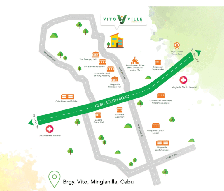 Vito Ville Vicinity Map - MyPropertyDepot